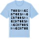 Blue Soul t-shirt med Torshagen ordlek t-shirt