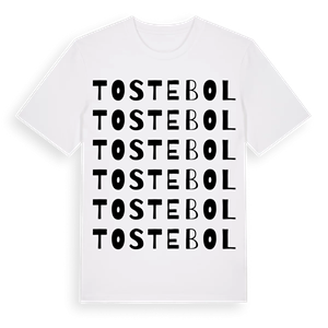 Tostebol ordlek t-shirt – ekologisk bomull t-shirt från PinShirt