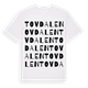 Tovdalen ordlek t-shirt