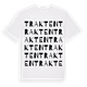 White t-shirt med Trakten ordlek t-shirt