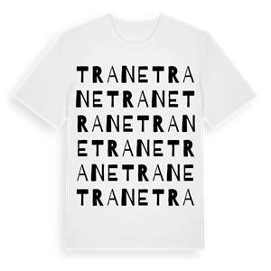 Trane ordlek t-shirt – ekologisk bomull t-shirt från PinShirt