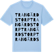 Blue Soul t-shirt med Trangärdstorp ordlek t-shirt