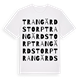 Trangärdstorp ordlek t-shirt