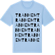 Blue Soul t-shirt med Tranhem ordlek t-shirt