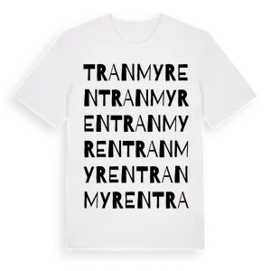 Tranmyren ordlek t-shirt – ekologisk bomull t-shirt från Pinshirt