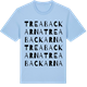 Blue Soul t-shirt med Treabackarna ordlek t-shirt