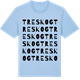 Blue Soul t-shirt med Treskog ordlek t-shirt