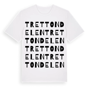 Trettondelen ordlek t-shirt – ekologisk bomull t-shirt från Pinshirt