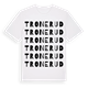 Tronerud ordlek t-shirt