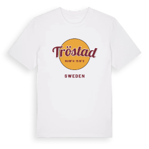 Tröstad cirkel t-shirt – ekologisk bomull t-shirt från PinShirt