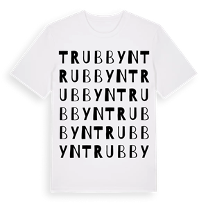 Trubbyn ordlek t-shirt – ekologisk bomull t-shirt från Pinshirt