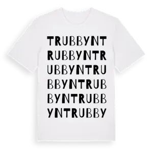 Trubbyn ordlek t-shirt – ekologisk bomull t-shirt från Pinshirt