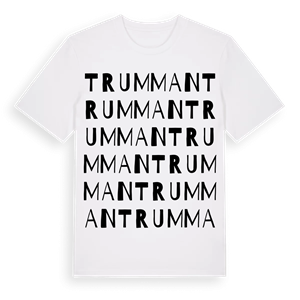 Trumman ordlek t-shirt – ekologisk bomull t-shirt från PinShirt