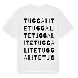 Tuggalite ordlek t-shirt – ekologisk bomull t-shirt från Pinshirt