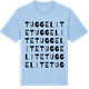 Blue Soul t-shirt med Tuggelite ordlek t-shirt