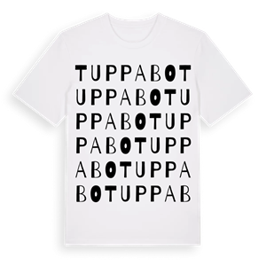 Tuppabo ordlek t-shirt – ekologisk bomull t-shirt från Pinshirt