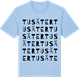 Blue Soul t-shirt med Tusäter ordlek t-shirt