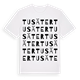 Tusäter ordlek t-shirt