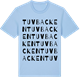 Blue Soul t-shirt med Tuvbacken ordlek t-shirt