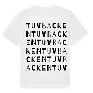 Tuvbacken ordlek t-shirt – ekologisk bomull t-shirt från Pinshirt