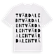 Tvärdalen ordlek t-shirt