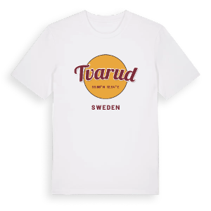 Tvarud cirkel t-shirt – ekologisk bomull t-shirt från PinShirt
