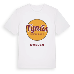 Tynäs cirkel t-shirt – ekologisk bomull t-shirt från PinShirt
