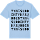 Blue Soul t-shirt med Tynäsudden ordlek t-shirt