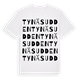Tynäsudden ordlek t-shirt