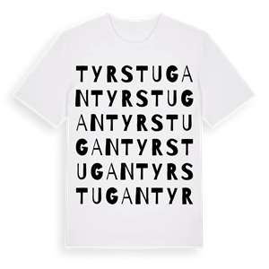 Tyrstugan ordlek t-shirt – ekologisk bomull t-shirt från Pinshirt