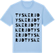 Blue Soul t-shirt med Tyskerud ordlek t-shirt
