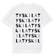 Tyskila ordlek t-shirt