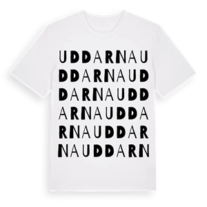 Uddarna ordlek t-shirt – ekologisk bomull t-shirt från PinShirt
