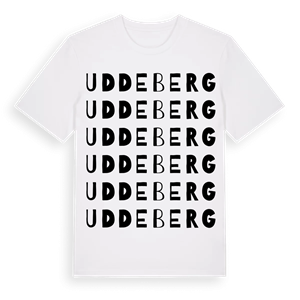Uddeberg ordlek t-shirt – ekologisk bomull t-shirt från PinShirt