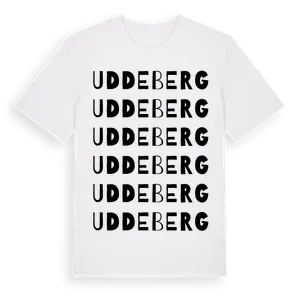 Uddeberg ordlek t-shirt – ekologisk bomull t-shirt från Pinshirt