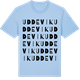 Blue Soul t-shirt med Uddevik ordlek t-shirt
