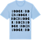 Blue Soul t-shirt med Uddgrinden ordlek t-shirt