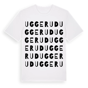 Uggerud ordlek t-shirt – ekologisk bomull t-shirt från Pinshirt