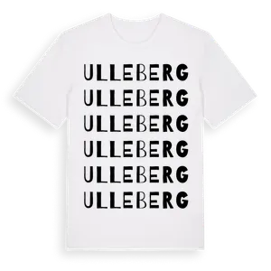 Ulleberg ordlek t-shirt – ekologisk bomull t-shirt från Pinshirt