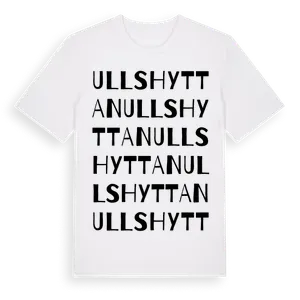 Ullshyttan ordlek t-shirt – ekologisk bomull t-shirt från Pinshirt