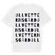 Ullvetterns gård ordlek t-shirt