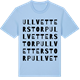 Blue Soul t-shirt med Ullvetterstorp ordlek t-shirt