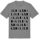 Mid Heather Gray t-shirt med Ulriksdal ordlek t-shirt