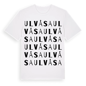 Ulvåsa ordlek t-shirt – ekologisk bomull t-shirt från PinShirt