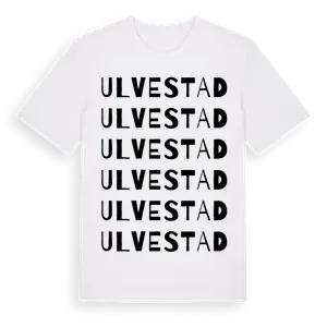 Ulvestad ordlek t-shirt – ekologisk bomull t-shirt från Pinshirt
