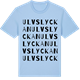 Blue Soul t-shirt med Ulvslyckan ordlek t-shirt