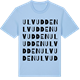 Blue Soul t-shirt med Ulvudden ordlek t-shirt