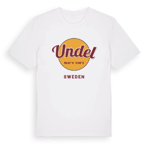 Undel cirkel t-shirt – ekologisk bomull t-shirt från PinShirt