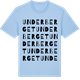 Blue Soul t-shirt med Under Berget ordlek t-shirt