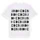 Undheden ordlek t-shirt